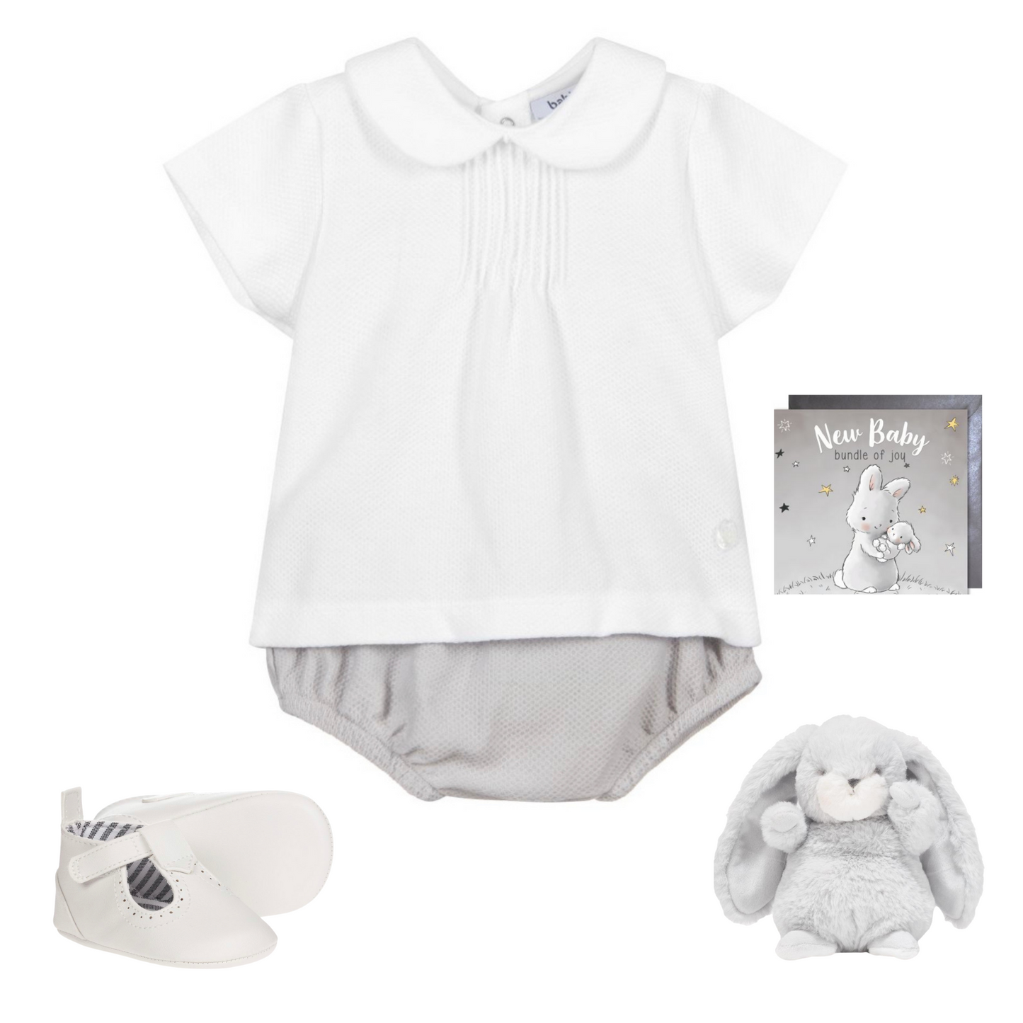 Load image into Gallery viewer, Babidu Tiny Nibble Newborn Shortie Gift Set (0-2 months)
