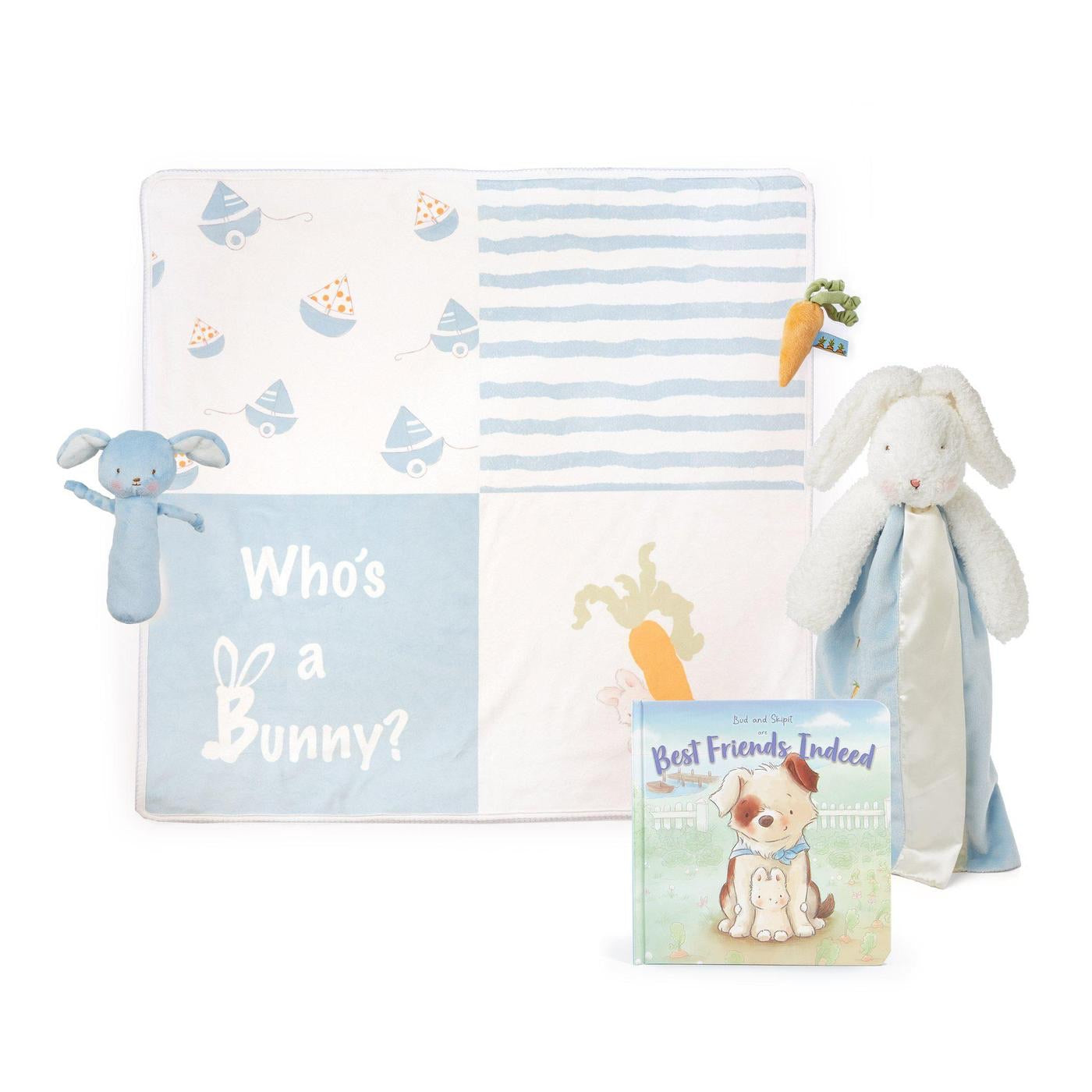 Load image into Gallery viewer, Who’s A Bunny Hello Baby Gift Set

