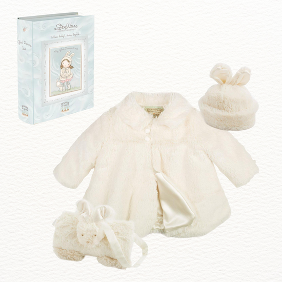 Bunnies by the Bay Glad Dreams Coat and Doll Heirloom Gift Bundle