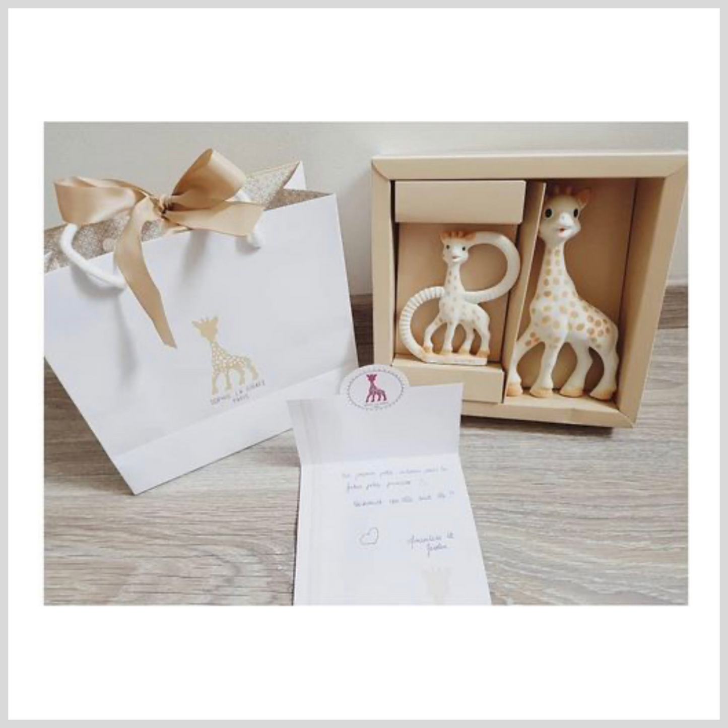 Sophie la girafe sales sophisticated teether set