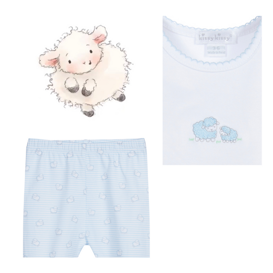 Sheep Scramble Gift Set Blue