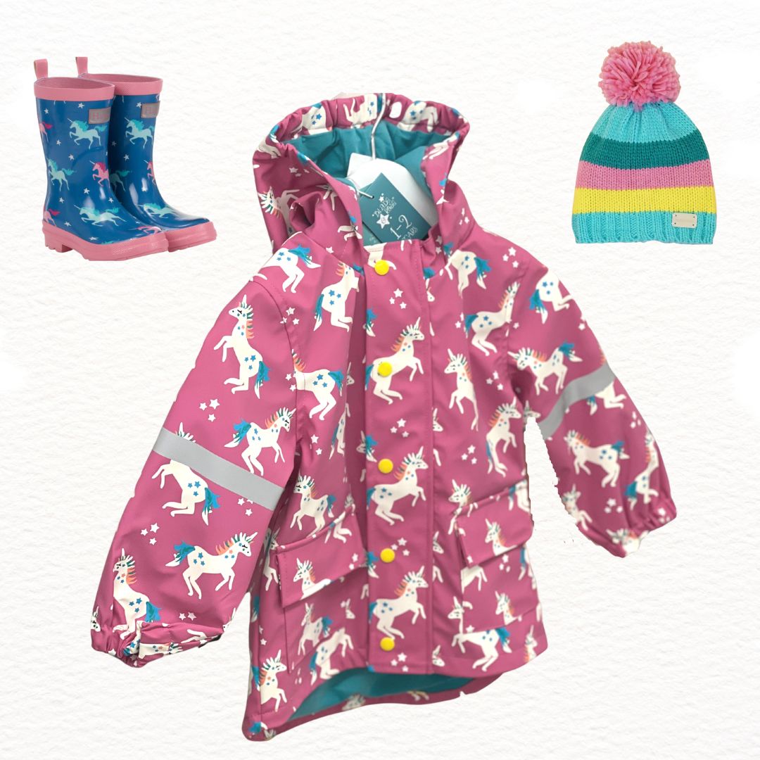 Blade and Rose Unicorn Colour Changing Raincoat