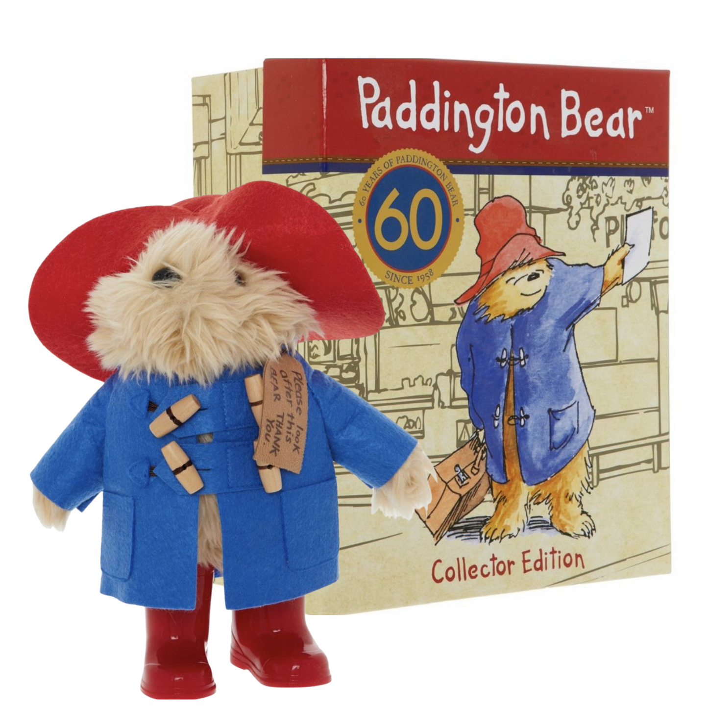 Collectors Edition 60th Anniversary Boxed Paddington Bear