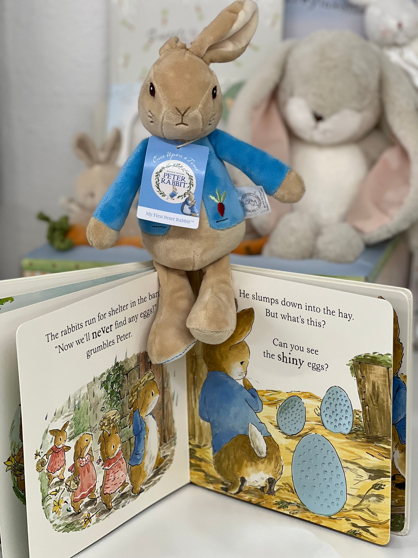 Peter Rabbit A Fluffy Easter Tail Interactive Board Book