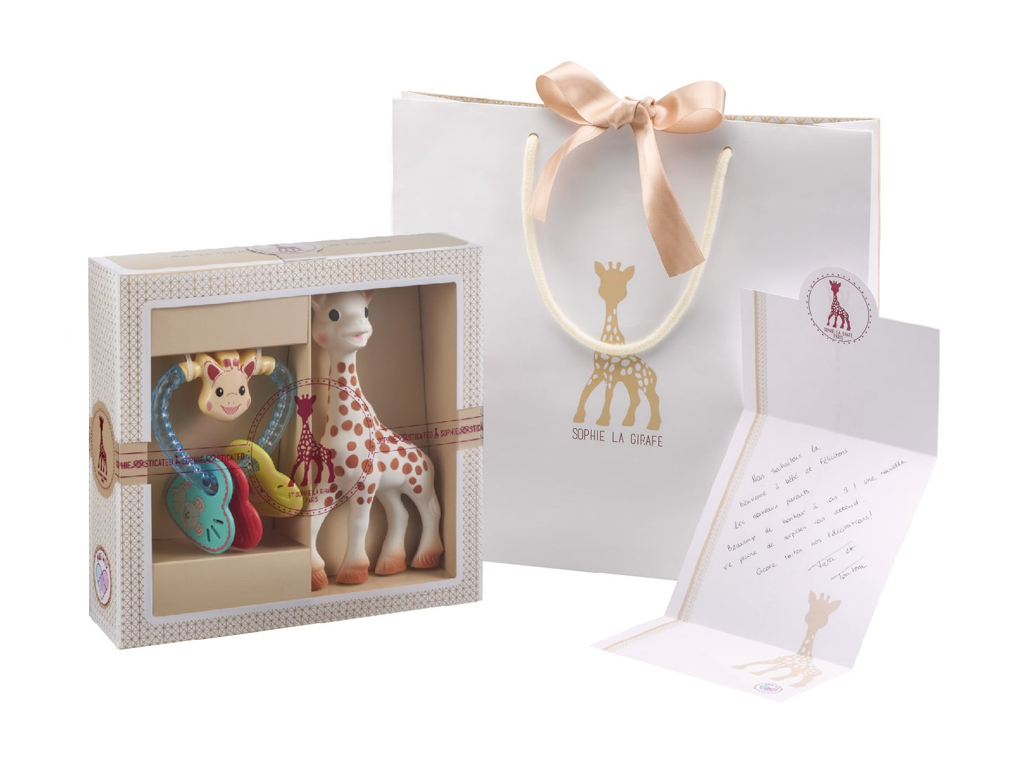 Load image into Gallery viewer, Sophie La Girafe Sophisticated - The I Love Sophie Gift Set
