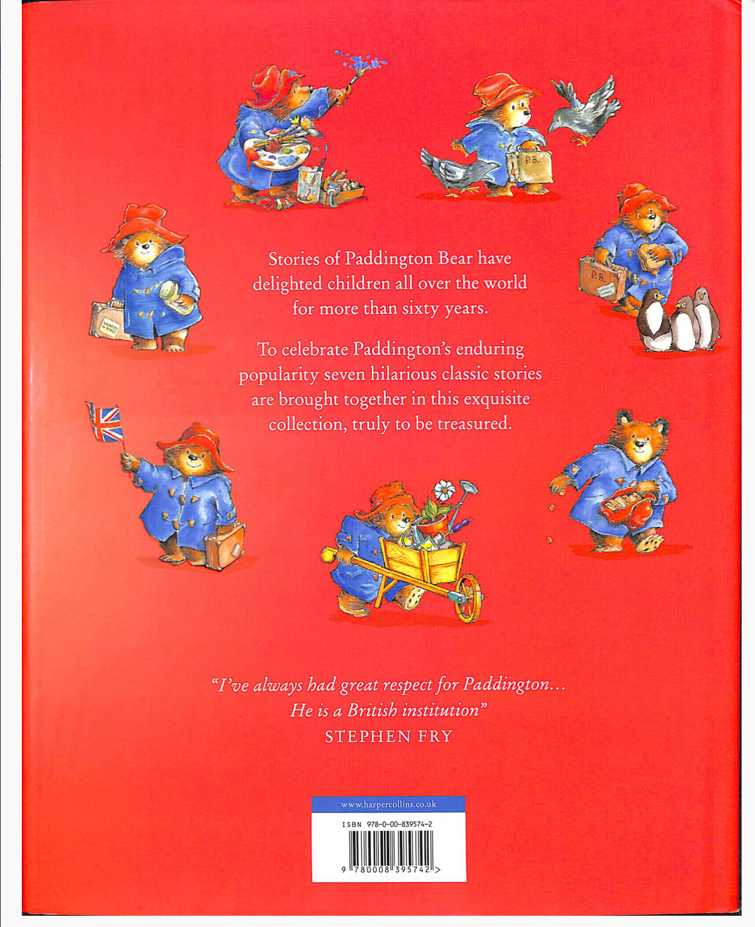 Paddington Bear Treasury Book - Treasured Bedtime Stories