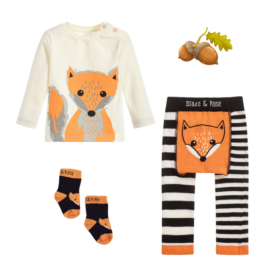 Funky Fox Set Blade Rose Stork in the City