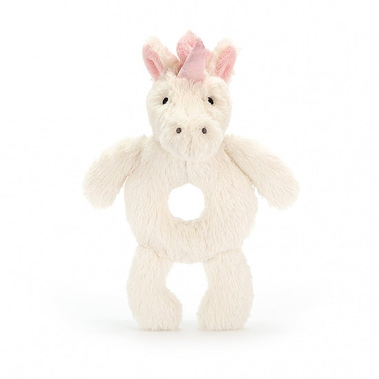 Jellycat Bashful Unicorn Grabber Rattle