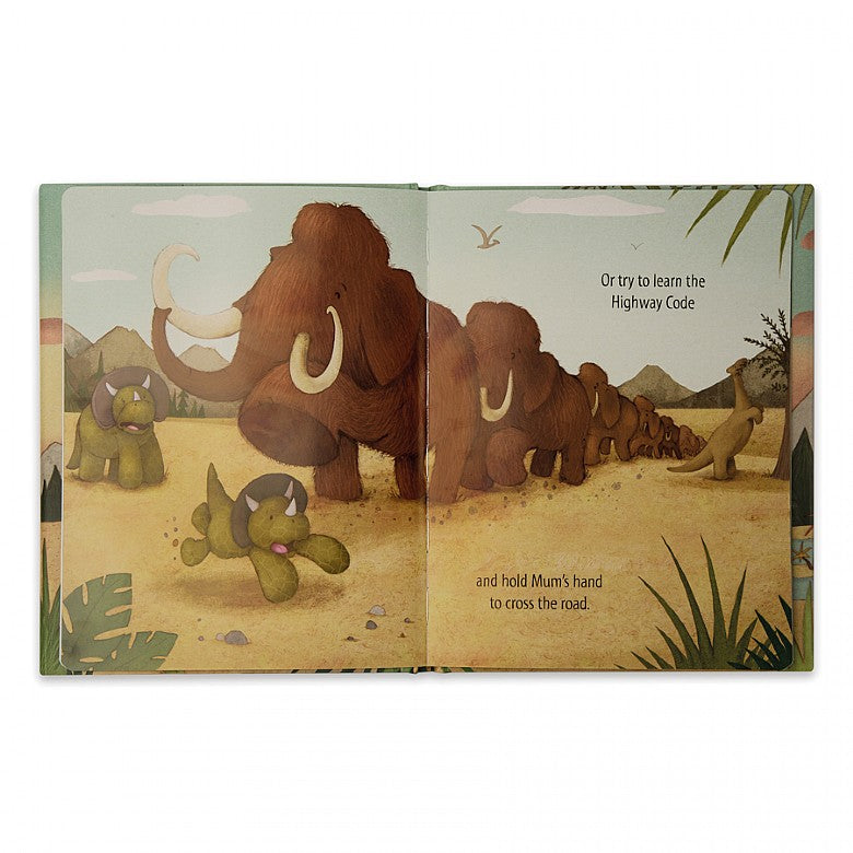 Jellycat Fuddlewuddle Dinosaurs Are Cool Gift Set