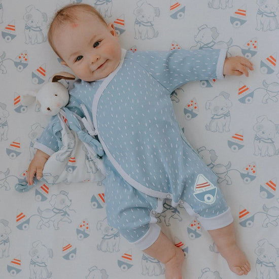 Bunnies by the Bay Ahoy Kimono Romper