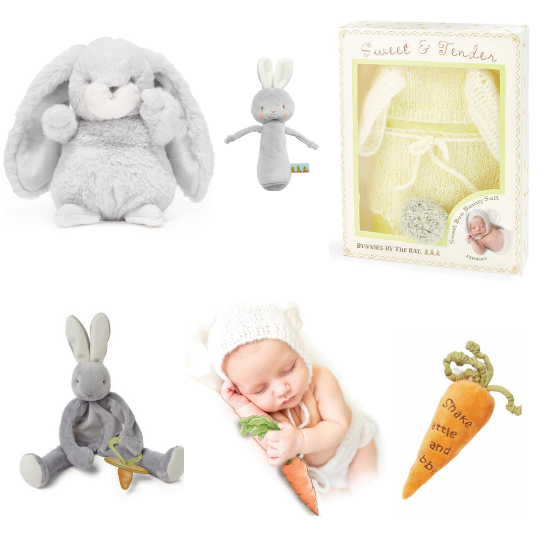 My First Photograph Gender Neutral  Newborn Sweet Bun Bun Outfit and Gifts Set