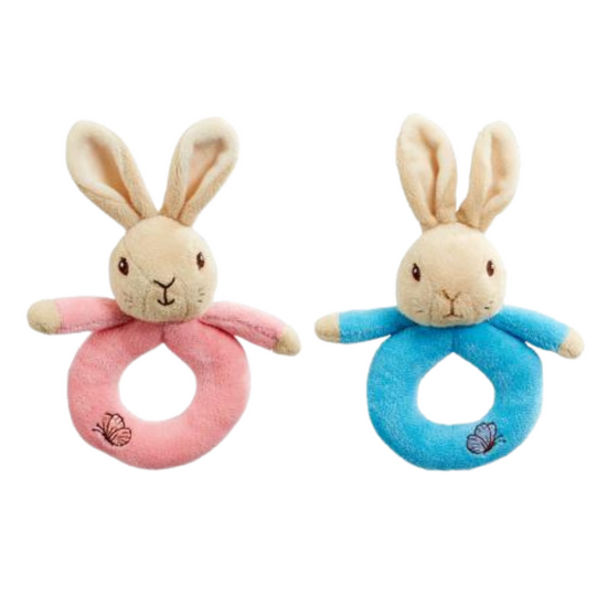 Peter Rabbit Plush Ring Rattle