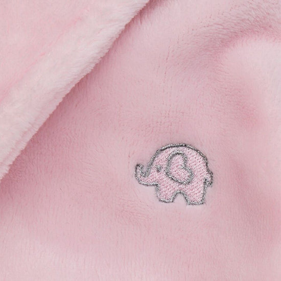 Plush Baby Robe Pink