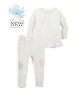 Whipped Cream Top and Leggings Set 9-12 months